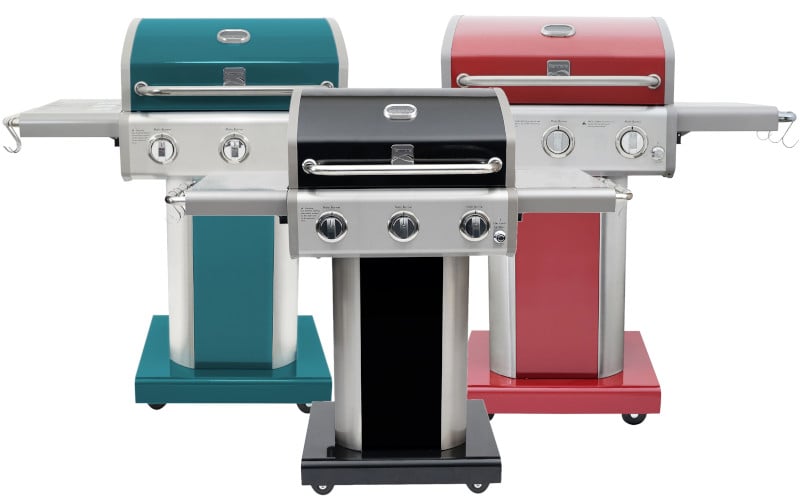 Kenmore Color grille w trzech dostępnych kolorach